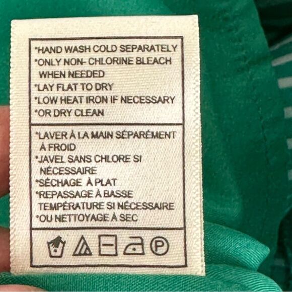 Steve Madden Tropical Splash Dress Vivid Green - Size Medium - Picture 4 of 7